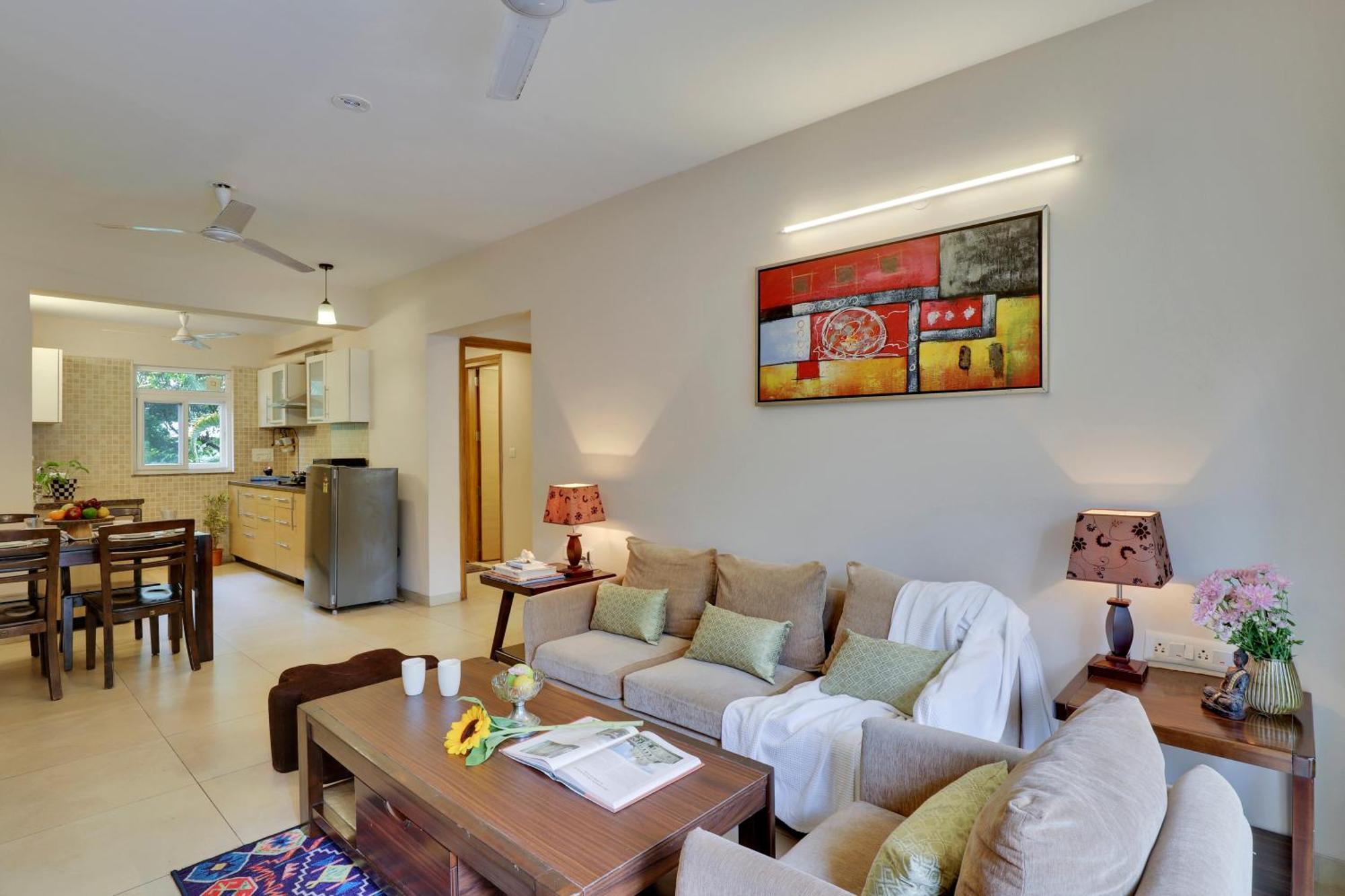 Veera Strand Park Serviced Apartments Near กาลังกูติ ภายนอก รูปภาพ